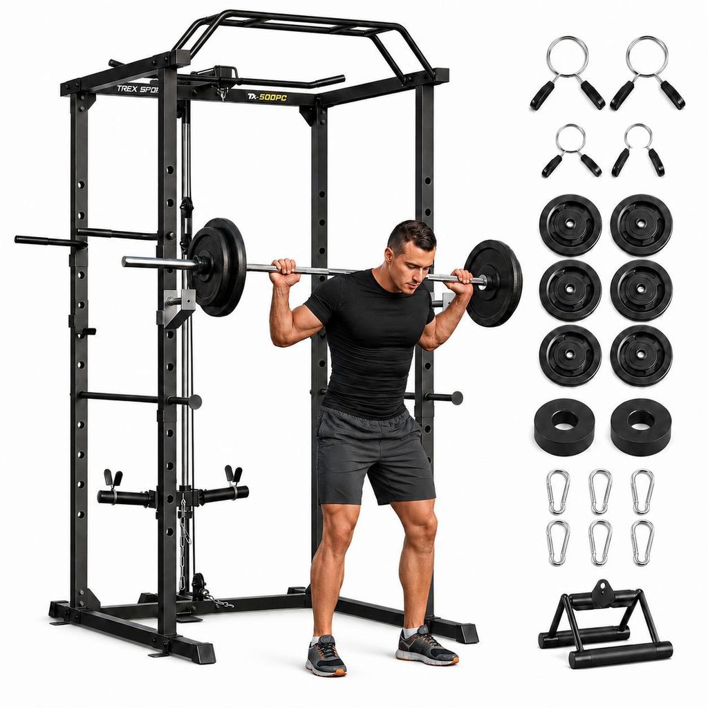 TREX SPORT Power Rack TX-500PC | Powerrack & Multipresse Produktbild 