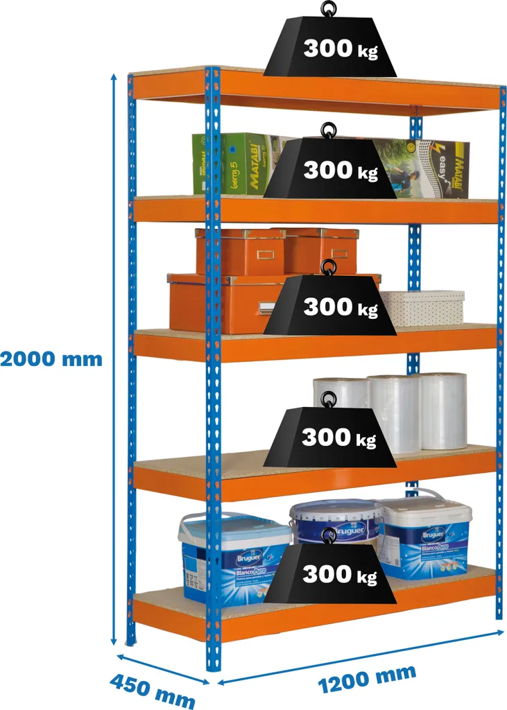 Fixation métallique BRICOFORTE 1204-4 pour conduits sans para-feu