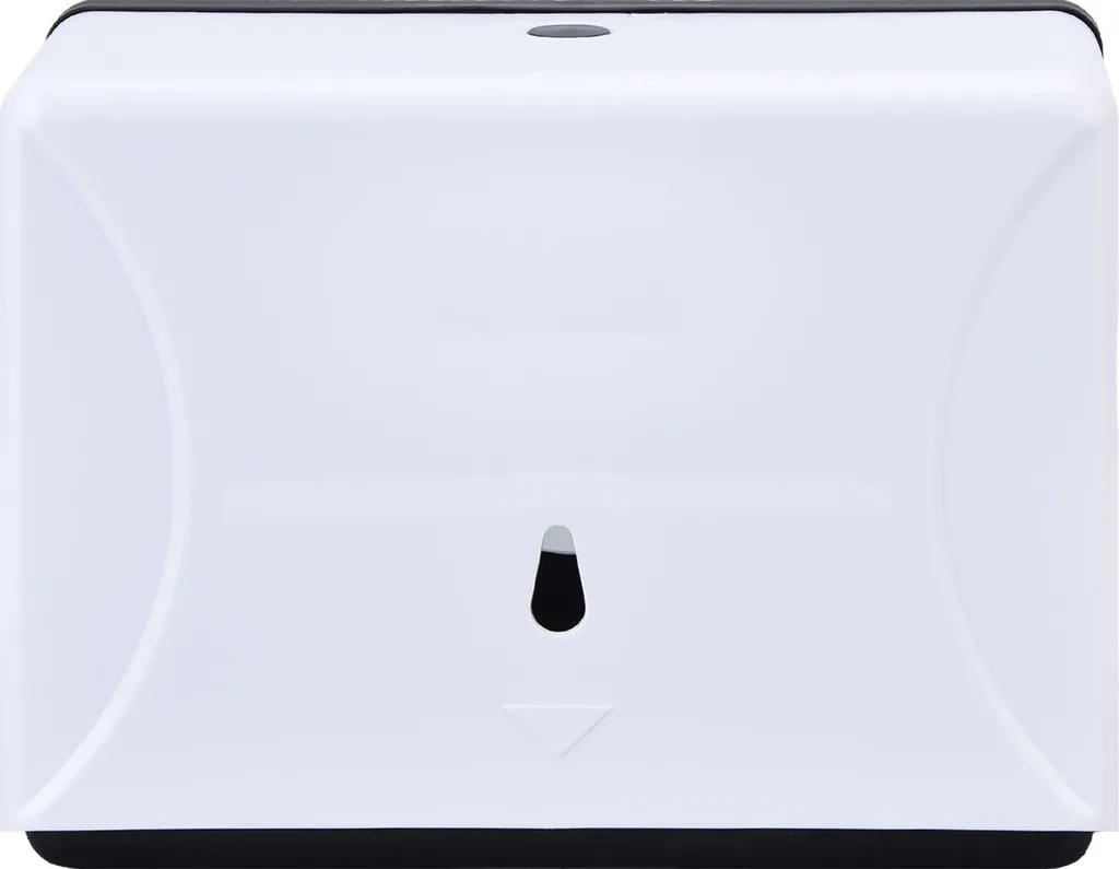 Dispenser Carta Parete Design Moderno Plastica Inodore Bianca