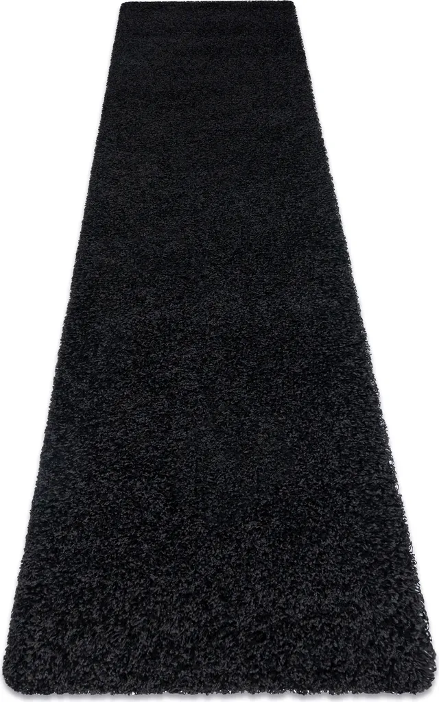 Tapis de passage SOFFI Noir 70x300 cm idéal pour cuisine, hall et entrée