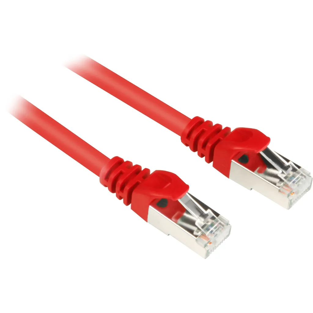 Sharkoon 5m Cavo Rete Cat6 S/FTP Grigio: Stabilità per Smart TV e NAS