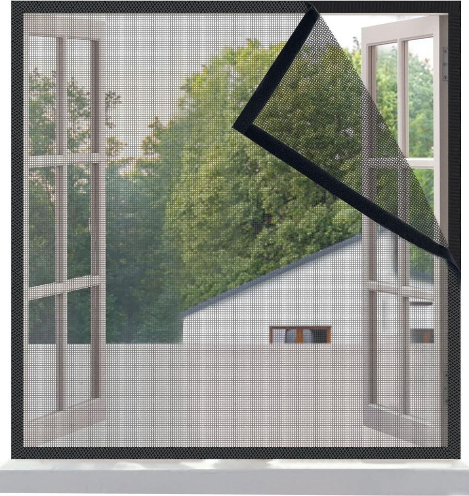 Fibreglass Fliegengitter Fenster 110x120cm, Produktbild 