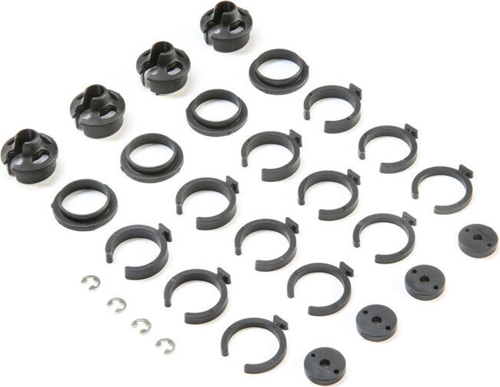 Losi Spring Cup & Clip Set: 22S