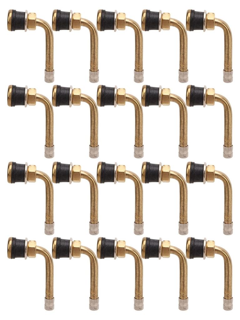 20PCS Reifenventil Kupfer Kratzfeste Vorbauverlängerung für LKW-Anhänger RV Freizeitfahrzeug