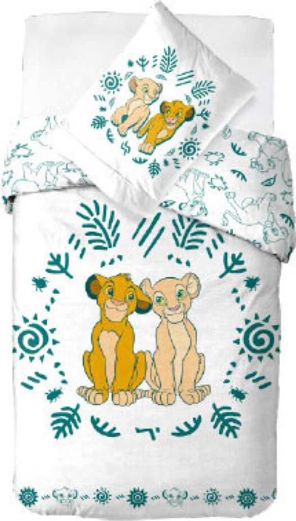 PHU CARBOTEX Babybettwäsche König der Löwen Simba und Nala