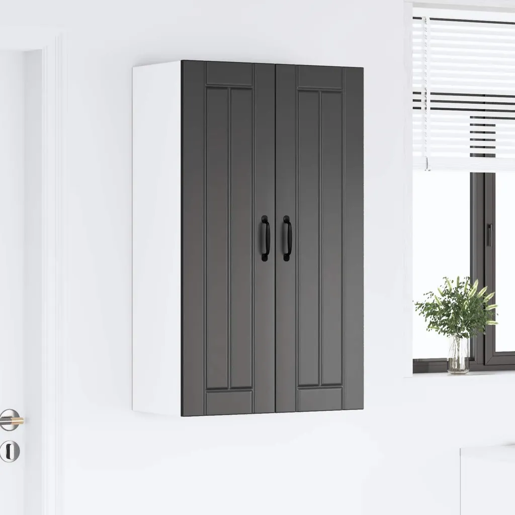 Mobile Base Cucina Nero 60x31x100 cm | Struttura Lignea Rinforzata - 4