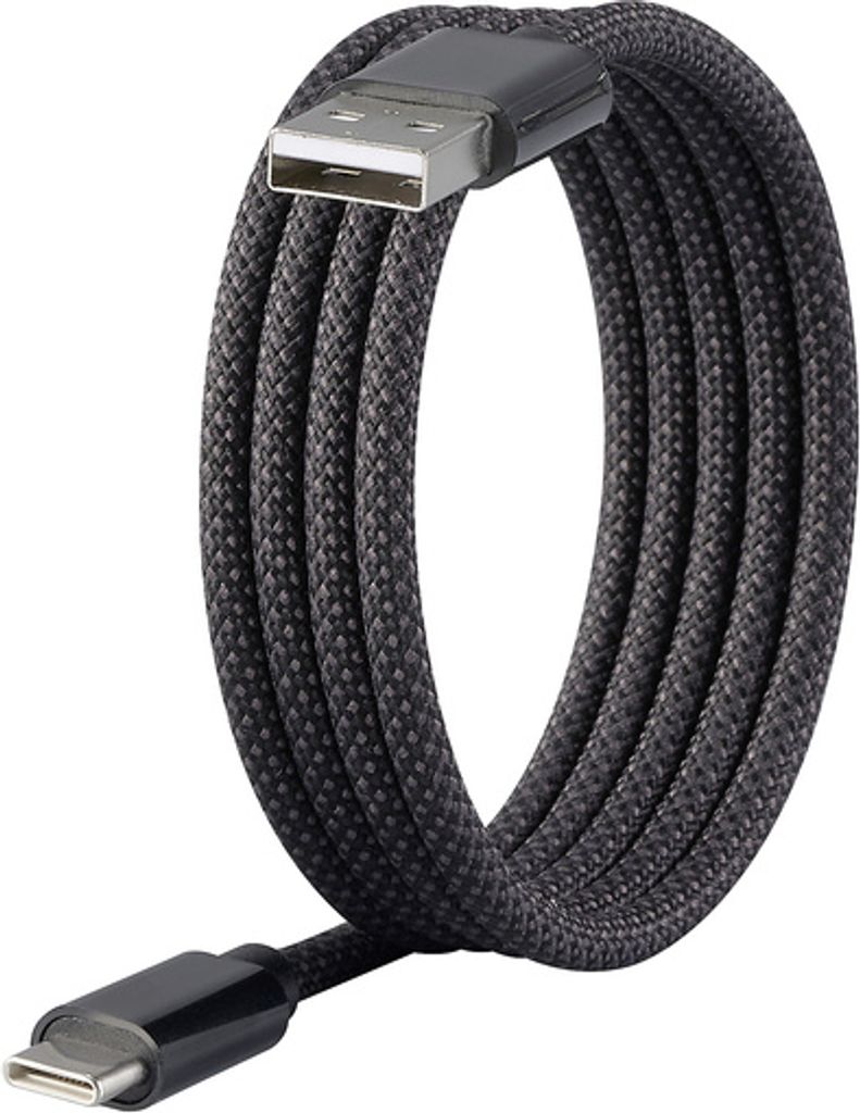 Renkforce USB-Kabel USB 2.0 USB-C Stecker USB-A Stecker 1.00 m Schwarz mit magnetischer (RF-6437924)