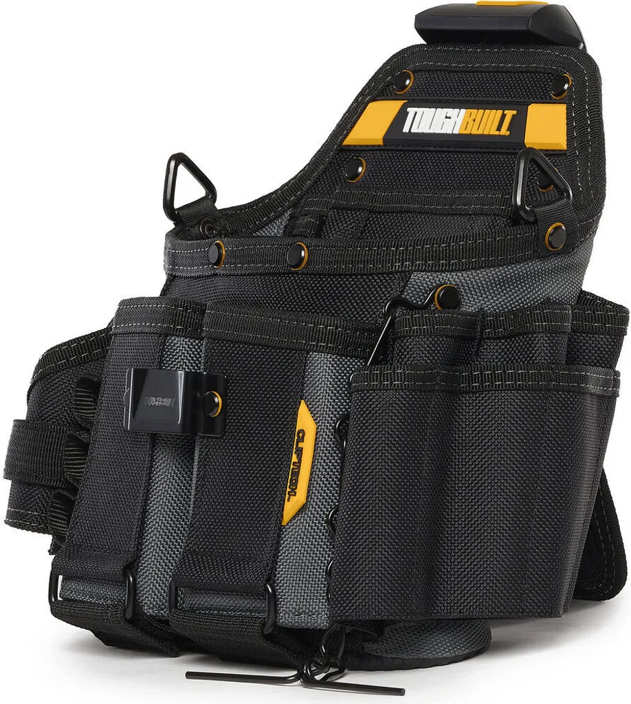 Toughbuilt petit sac d'électricien porte-outils avec clip Hub robuste - 4