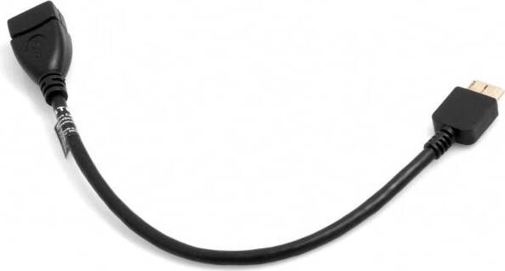 SYSTEM-S USB Kabel Datenkabel OTG Host Micro USB 3.0 auf USB A 3.0, 24 cm