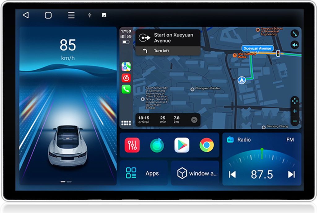 Carplay 13.1"Android 12 Autoradio Für BMW 3 Series E90 E91 E92 E93 GPS Navi DAB+ WIFI 4G BT SWC 8-Kern 6GB+128GB
