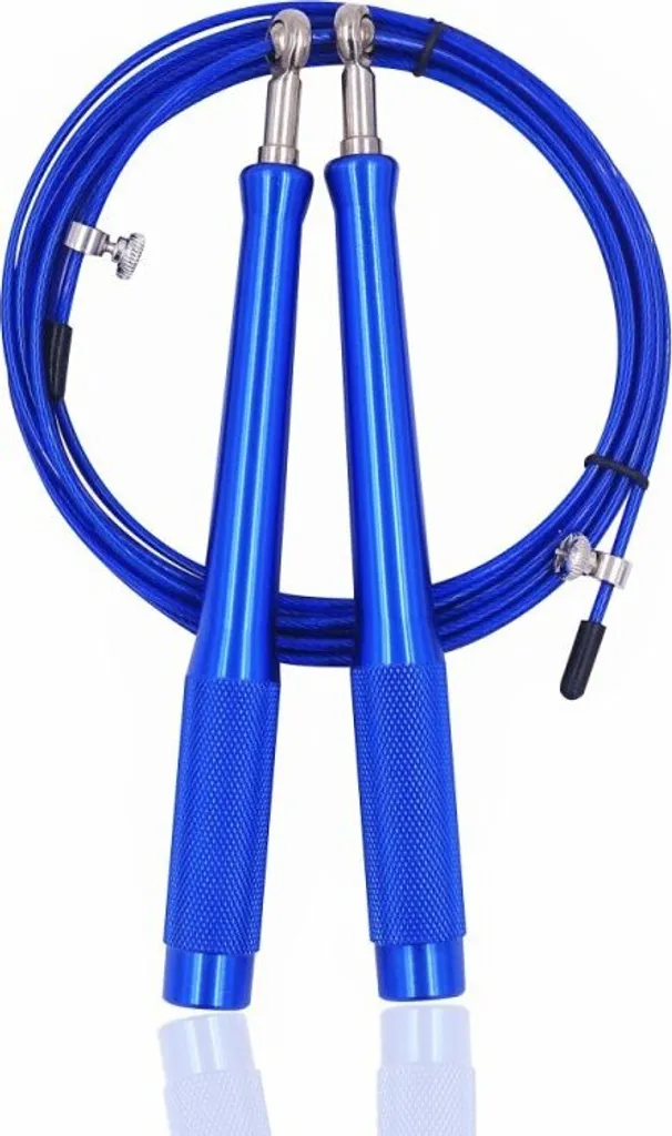 Corde à sauter pour brûler des calories Speedrope SEDCO 2,85 m bleue