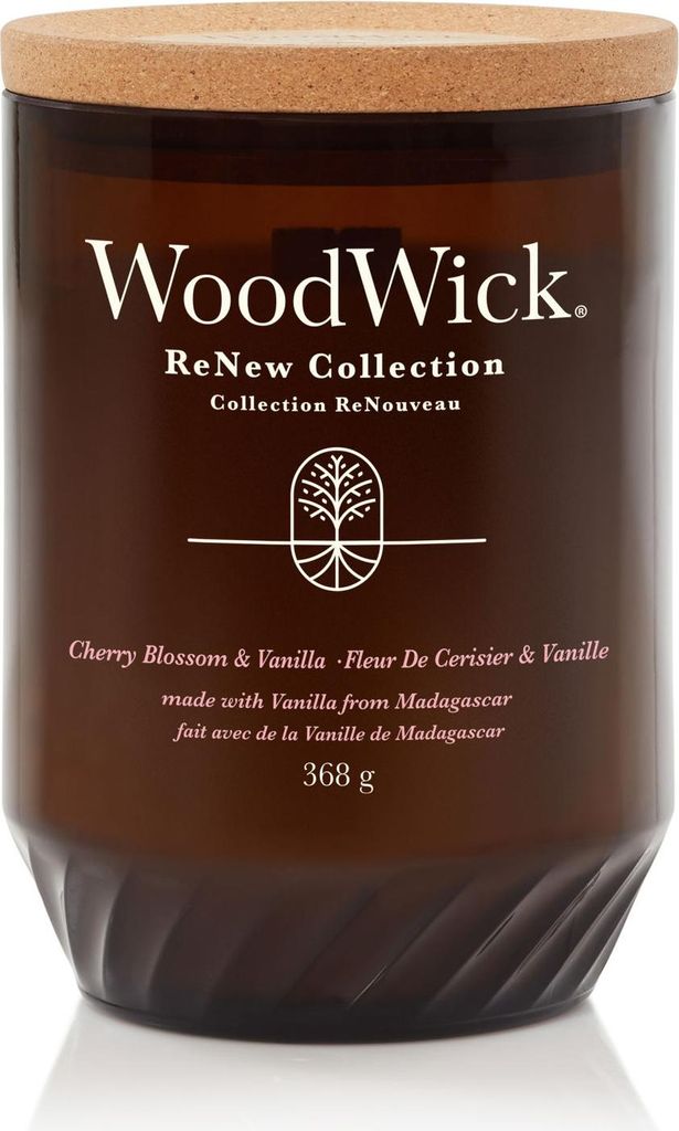 WoodWick ReNew Kirschblüte & Vanille groß 368 g