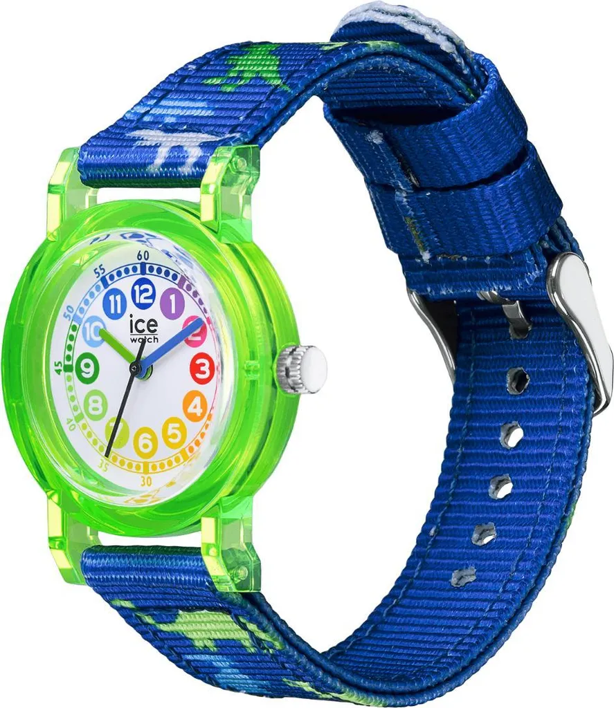 Montre Ice Watch ICE-learning Silicone Bleu-Vert avec Cadran Lisible