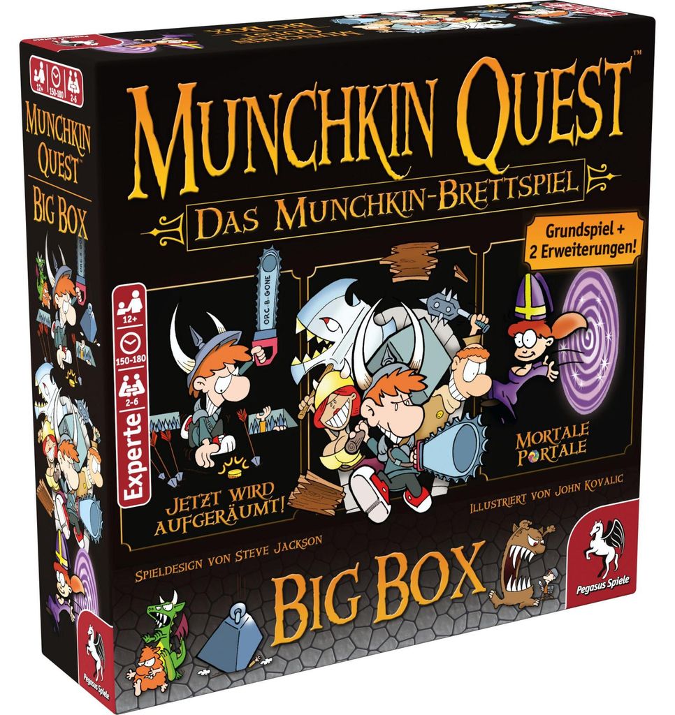 Munchkin Quest : Big Box - Jeu de société Image du produit 