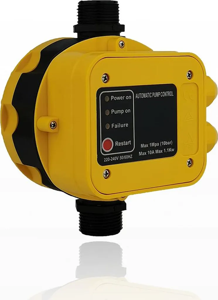 Protection marche à sec pressostat 10 bar pour pompe et station d'eau - 8