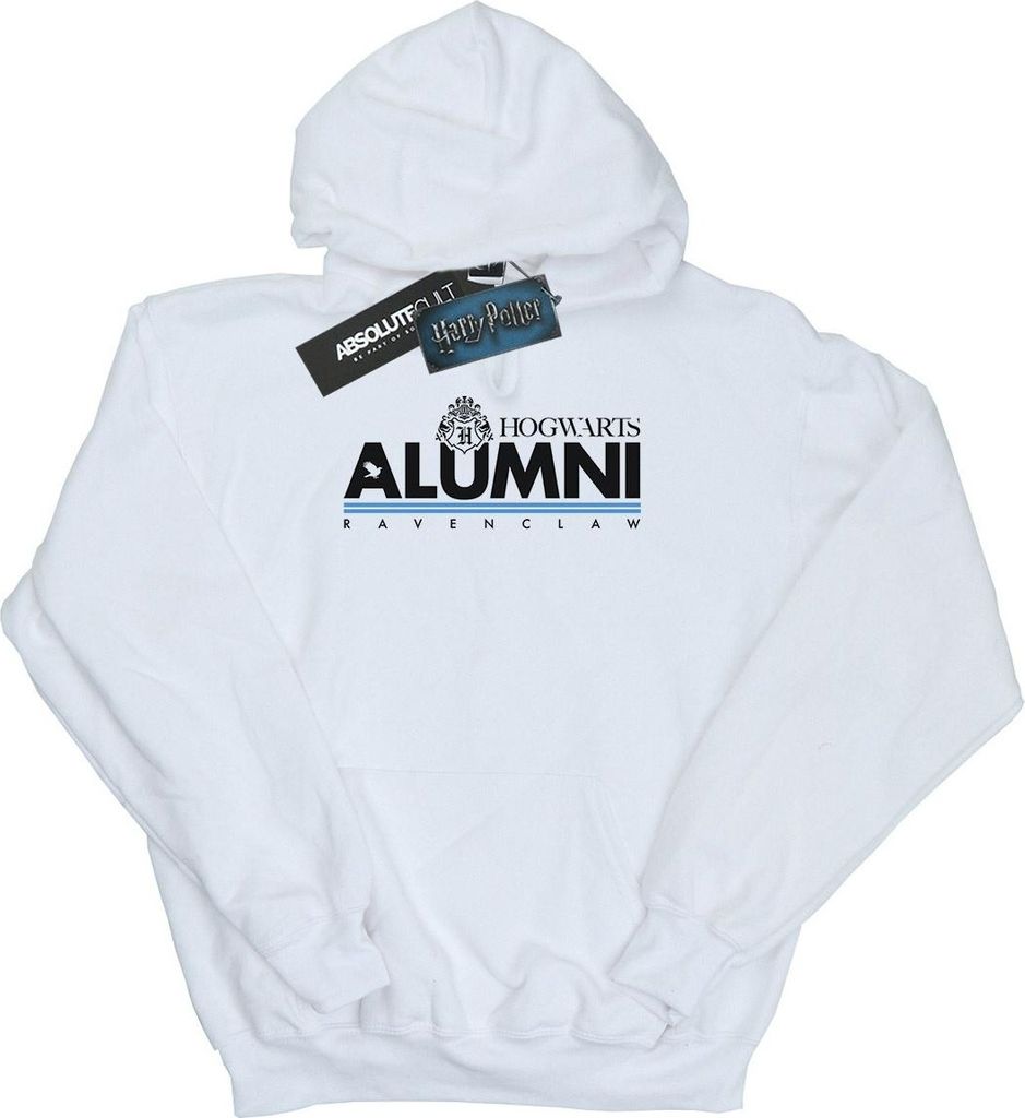 Harry Potter - "Hogwarts Ravenclaw" Kapuzenpullover für Jungen BI7752 (116) (Weiß)