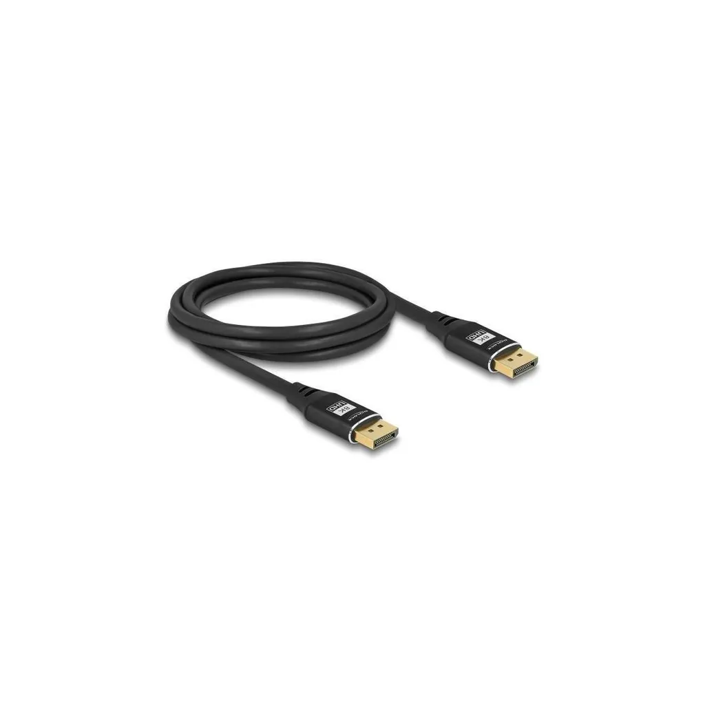 Cavo DisplayPort 8K 60Hz Delock 2m - Cavo DP 1.4 Professionale Metallo