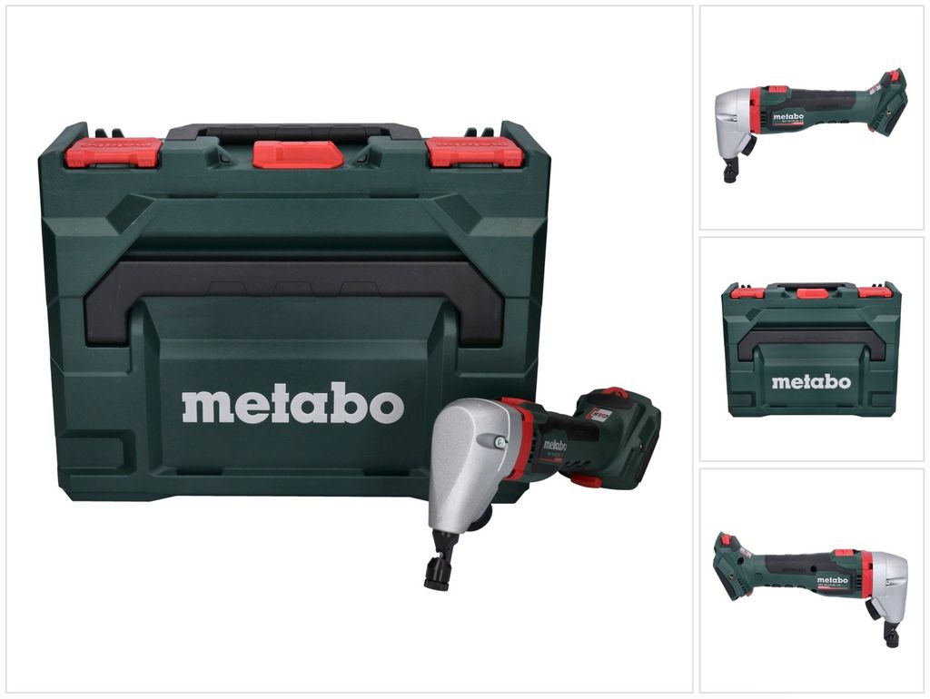 Metabo NIV 18 LTX BL 1.6, 400 g, Power-Stanzgerät, Schwarz, Produktbild 