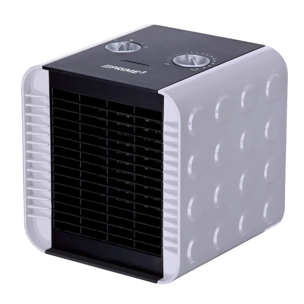 Aérotherme électrique 1500W Gris - Chauffage céramique d'appoint