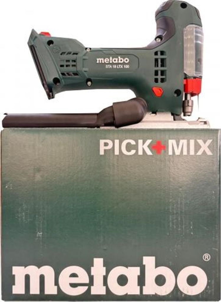 Metabo STA 18 LTX 100, Fassgriff, Schwarz, Grün, Rot, -45 - Produktbild 