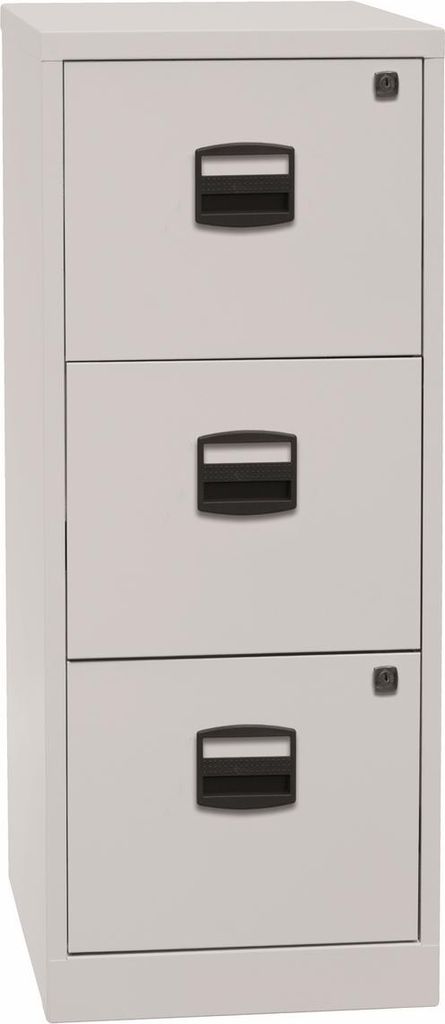 Bisley Home Hängeregistratur Schrank Home Office - Farbe: Lichtgrau