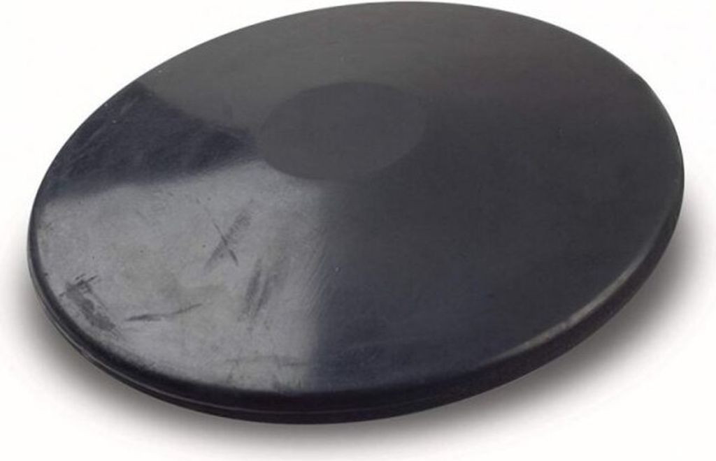 Poids du disque en caoutchouc 1 kg SEDCO gris Image du produit 