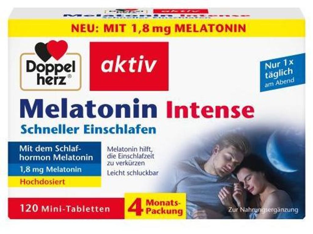 Doppelherz Melatonin Tabletten 120 St