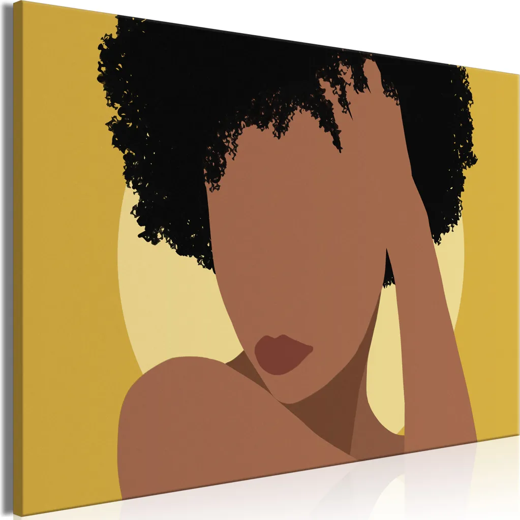 Quadro Su Tela Italiano Sguardo Invisibile - Arte Moderna 60x40