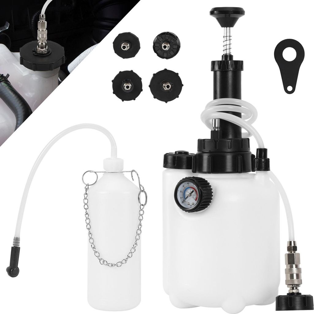 Purgeur de frein Jayseuw 4*adaptateur liquide de frein Image du produit 
