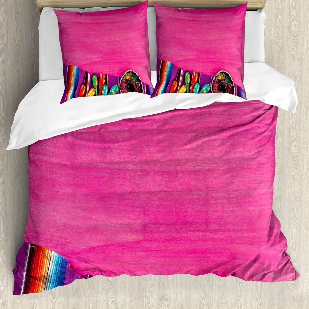 Set copripiumino doppio con motivi stampati - Rosa polvere/quadretti vichy - HOME | H&M IT