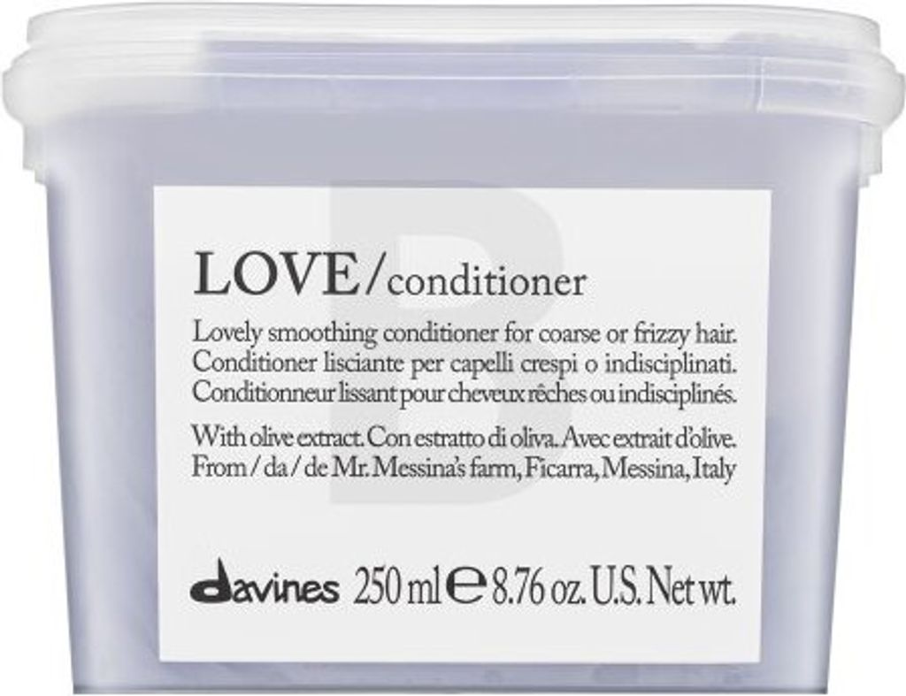 Davines LOVE Smoothing Conditioner, Frauen, Lockiges Haar, Produktbild 