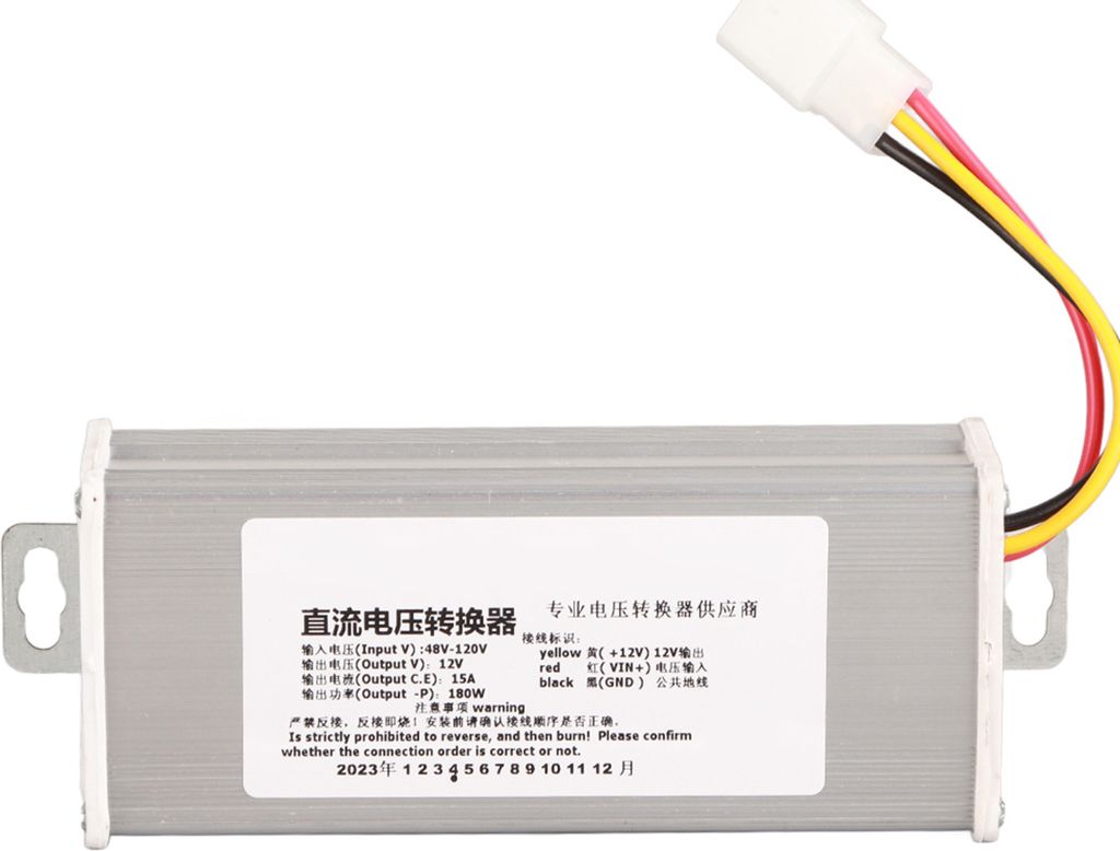 Převodník pro stejnosměrný proud 48-120 V na 12 V/15 A/180 Obrázek produktu 