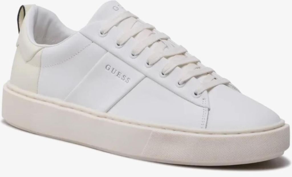 Guess Sneakers Herren NEW VICE Weiß, Gr. 41 - Sportliche Eleganz