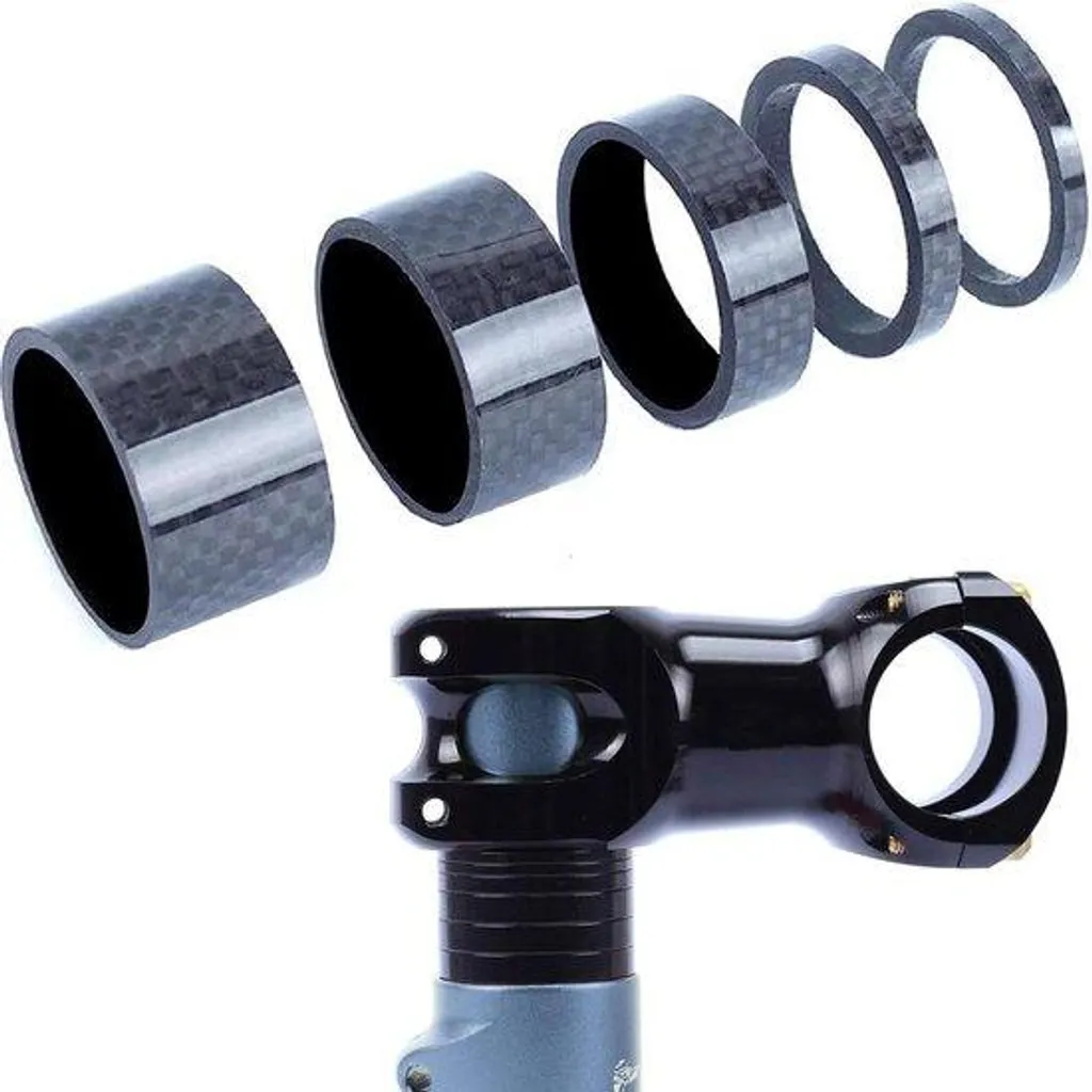 Kit de Direction Carbone pour Cyclisme Intensif avec Spacers Ajustables