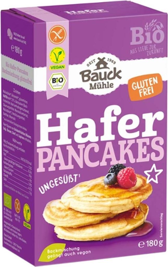 Dessert-Mix - Hafer Pancakes ungesüßt 180g Produktbild 