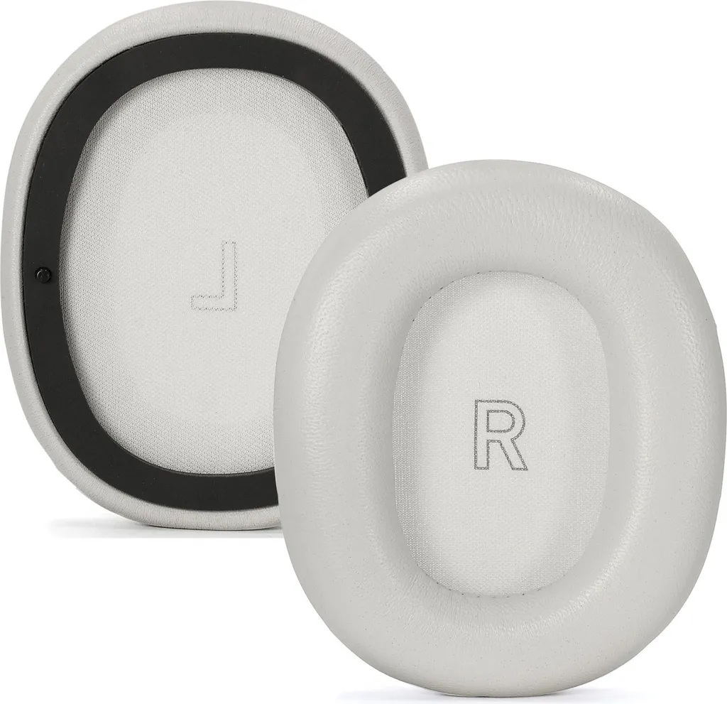 Kit 2 Cuscinetti per B&O H95 - Pelle Agnello e Memory Foam Beige - 4