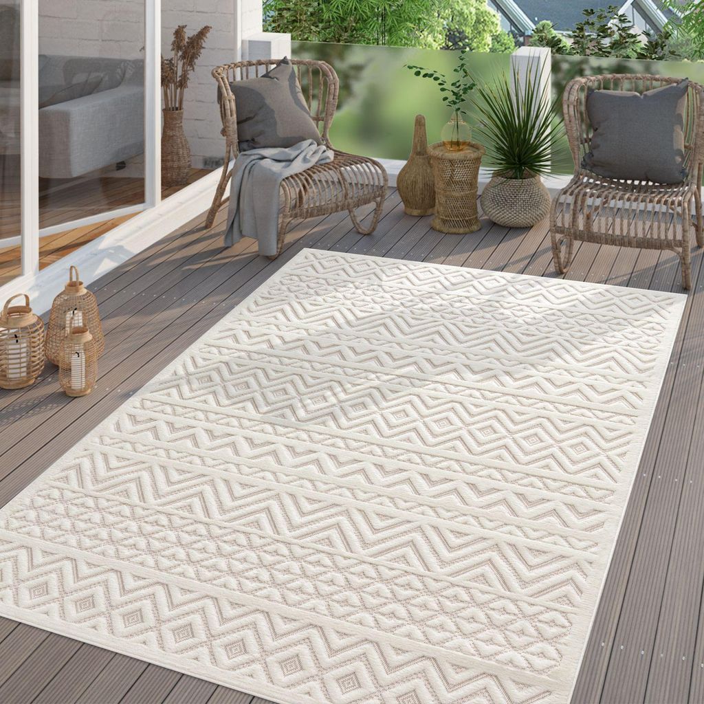 TT Home In-& Outdoor Teppich Wetterfest Balkon Küche Produktbild 