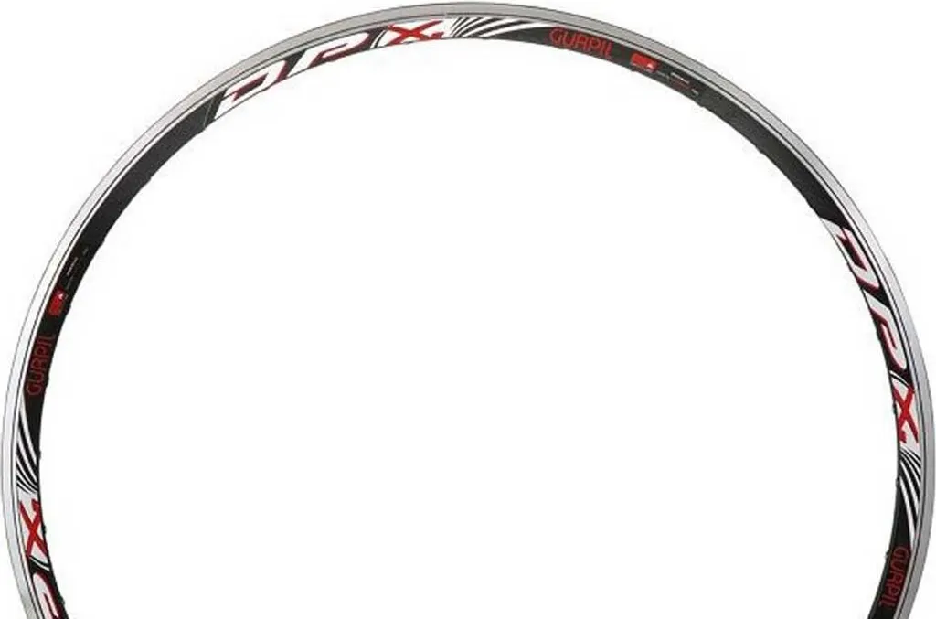 Cerchio Gurpil DPX 700c 36H Nero Valvola Presta per Bici da Corsa