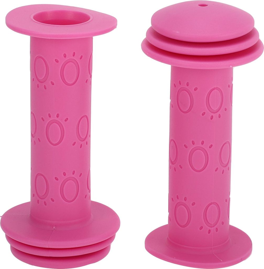 Kinderfahrrad Lenkergriffe Abdeckungen 105mm Lang Weich | Kinderfahrrad Lenkergriffe Schutz Rosa 1 Paar