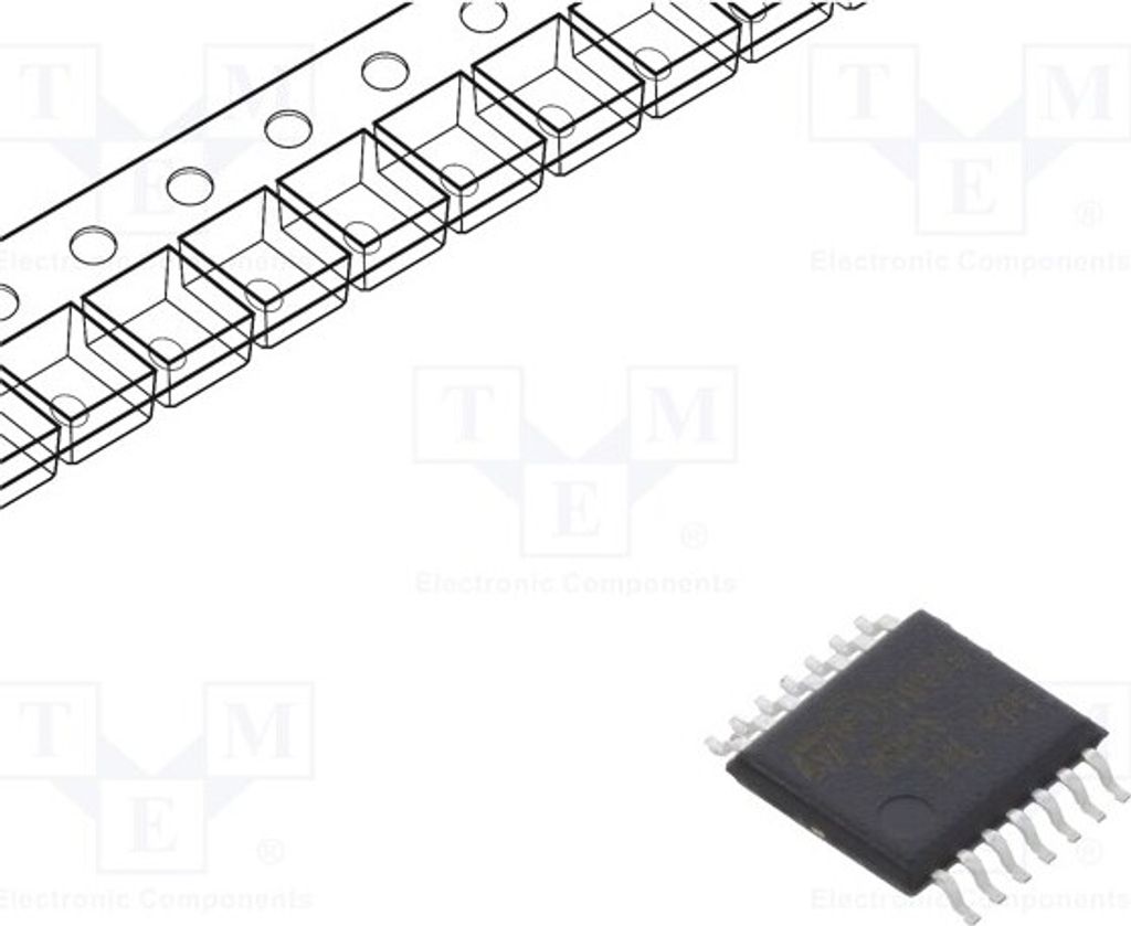 5x Operationsverstärker 1,3MHz Kanäle: 4 3÷30V IB: 300nA LM2902YPT SMD Operation