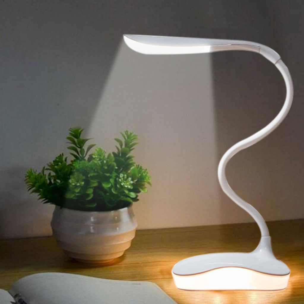 Schwanenhals Flexible LED Tisch Lampe Licht Nacht Licht mit Wireless 