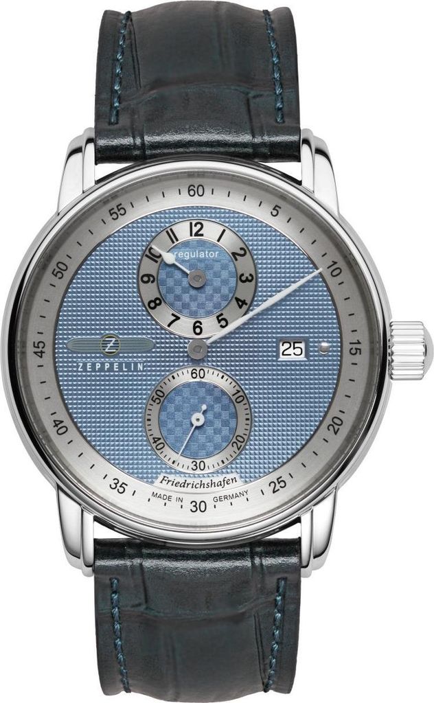 Zeppelin 8522-3 Herrenuhr Friedrichshafen Automatik Regulator 42mm 5ATM