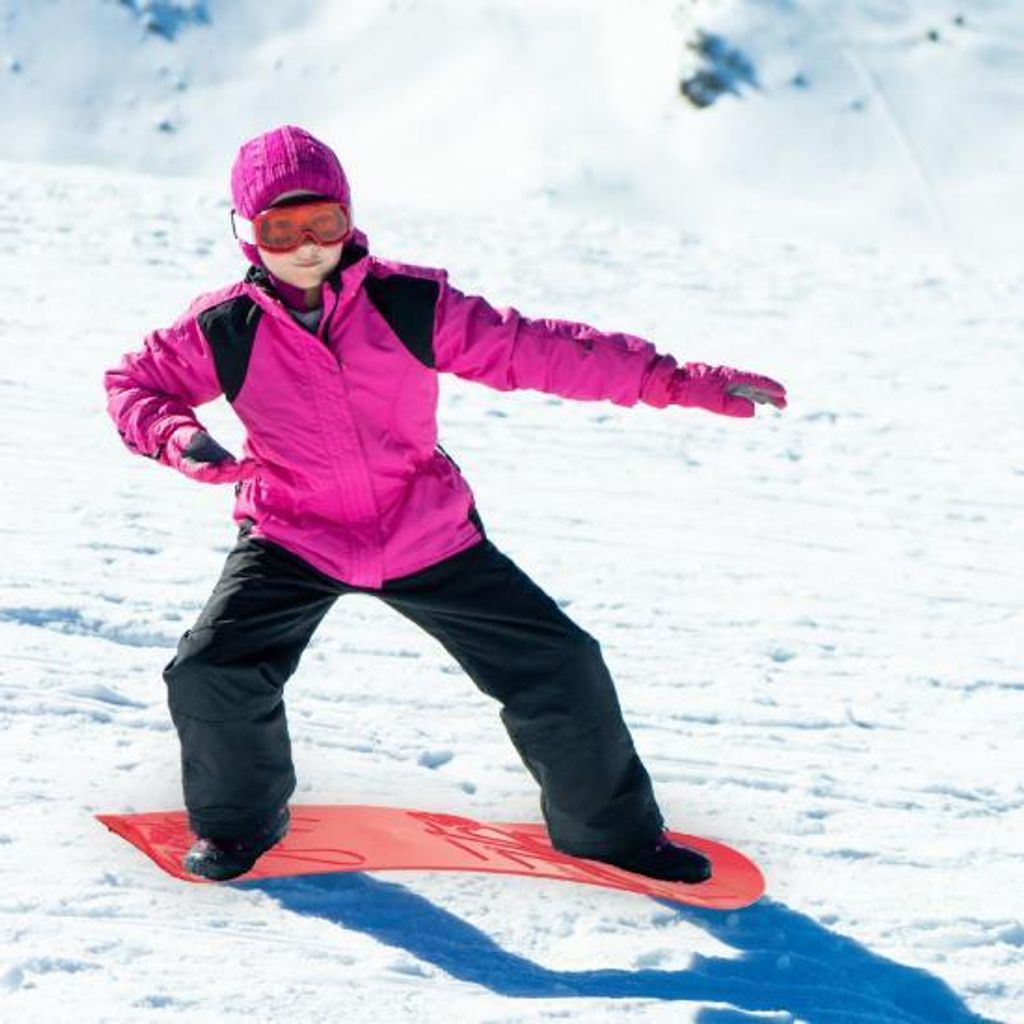 Slideboard – Snowboard – Schlitten – mit Zugschnur – 68 cm Produktbild 