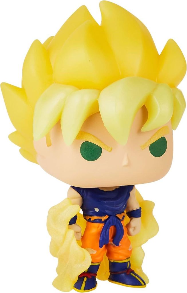 Dragon Ball Z POP! Anime Vinyl Figuur, SS Goku (GW), 9 cm Productafbeelding 
