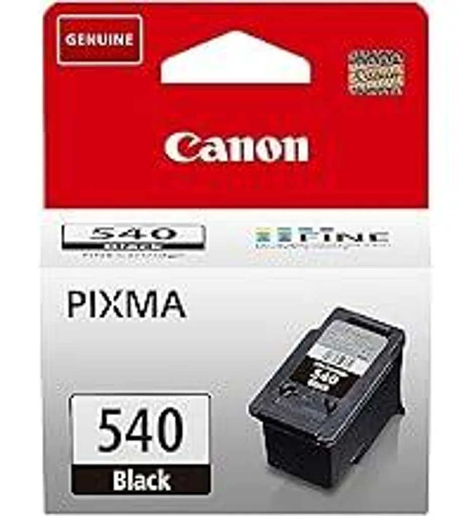 Inchiostro Canon - PG-540 Cartuccia originale per stampante Nero - Stampa fino a 180 pagine A4 (1 cartuccia) - Compatibile con stampanti PIXMA