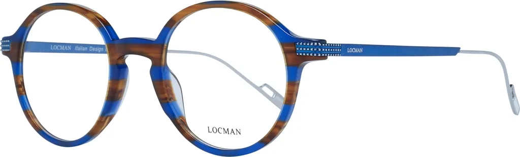 Monture Confortable Locman LOCV002 48DBL Lunettes Bleues sans Pression
