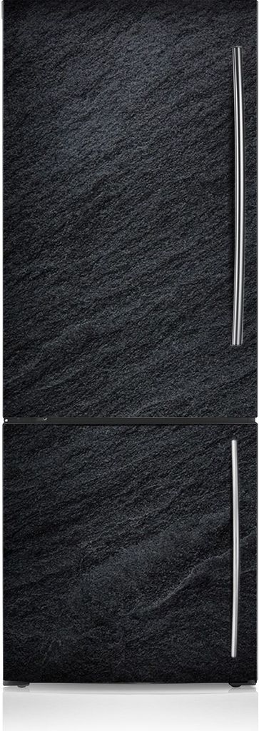 Magnetfolie Magnete Küche Kühlschrank Dekoration 70x190 cm - Schwarzer Sand