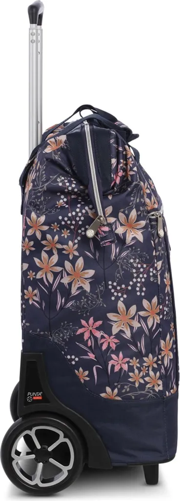 PUNTA Shopping Trolley 40L Ocean Teal: Robustezza e Volume XL - 15