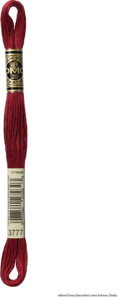 DMC Stickgarn Mouline Special 117MC -3777, 6-fädig, 8m