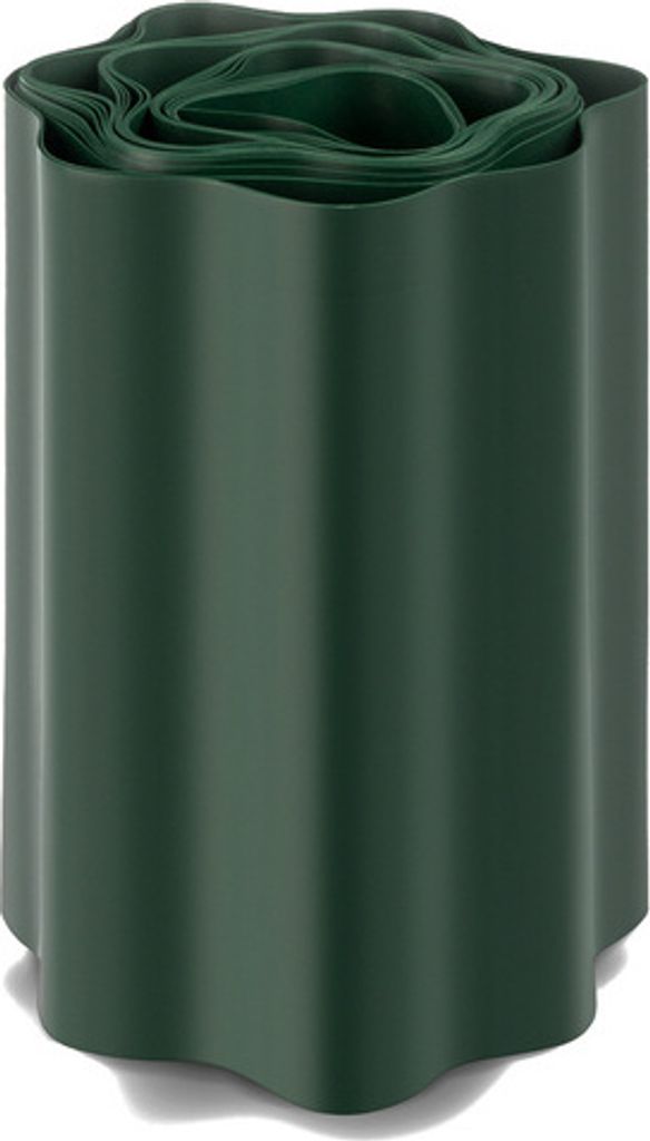 Rasenkantenstecher Rasenkante Rasentrimmer Rasenmäher Rasenborde 9m Höhe 25cm GRÜN 9m